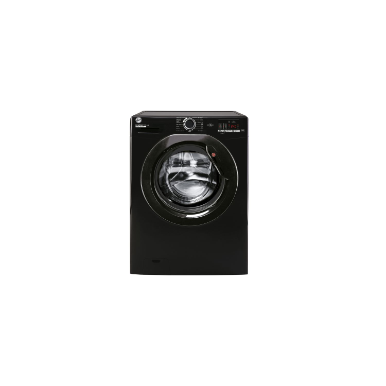 Hoover H-Wash 300 Lite H3W4102DBBE/1-80 Smart Freestanding 10KG 1400 Spin Washing Machine Black