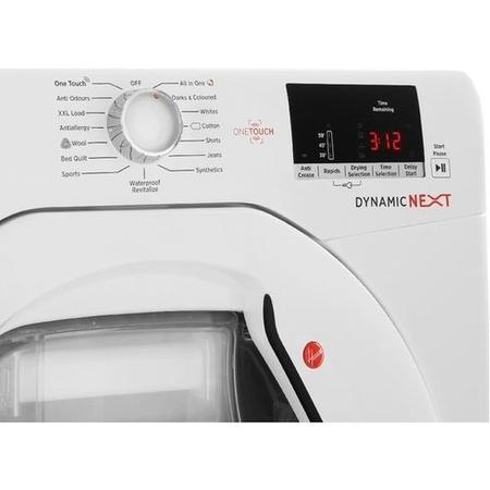Refurbished Hoover Dynamic Next DX C10DE Smart Freestanding Condenser 10KG Tumble Dryer White