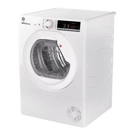 Refurbished Hoover H-Dry 300 HLE H8A2TE Smart Freestanding Heat Pump 8KG Tumble Dryer White