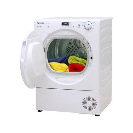 Refurbished Candy CSEC8LF-80 Smart Freestanding Condenser 8KG Tumble Dryer White