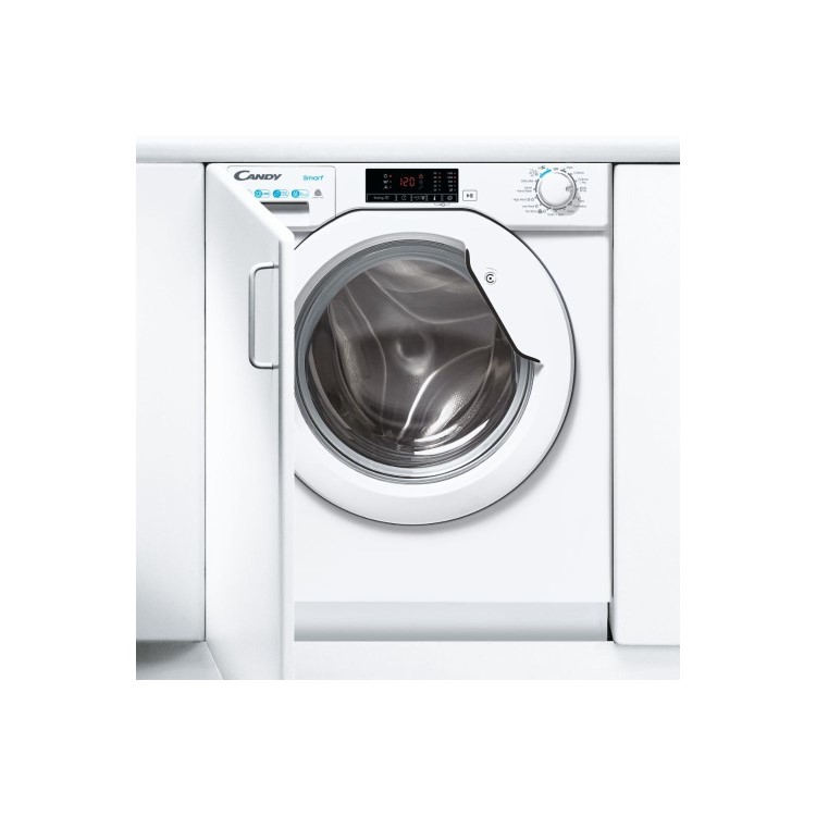 Refurbished Candy CBD475D1E/1-80 Integrated 7/5KG 1400 Spin Washer Dryer White