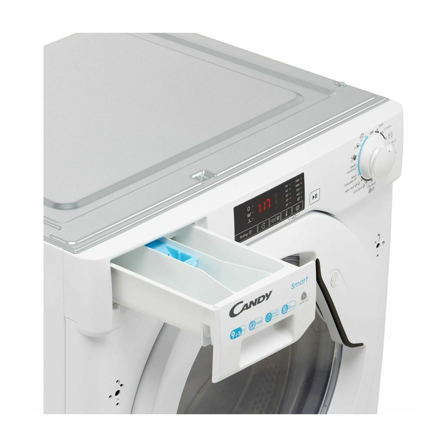 Refurbished Candy CBD 495D1WE Integrated 9/5KG 1400 Spin Washer Dryer