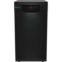 Refurbished Hoover HDPH 2D1049B-80 10 Place Freestanding Dishwasher Black