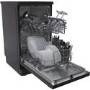 Refurbished Hoover HDPH 2D1049B-80 10 Place Freestanding Dishwasher Black