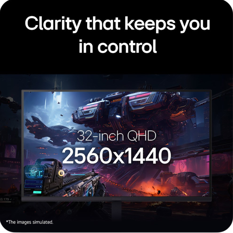 Refurbished LG UltraGear 32G620B G6 32" IPS QHD 200Hz 1ms Gaming Monitor