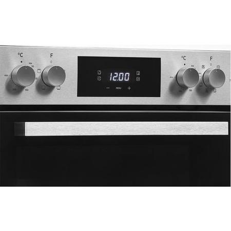 Refurbished Hoover H-Oven 300 HO9DC3E3078IN 60cm Double Built In Electric Oven Stainless Steel