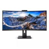 Refurbished Philips 346P1CRH/00 34" VA QHD USB-C Curved Monitor