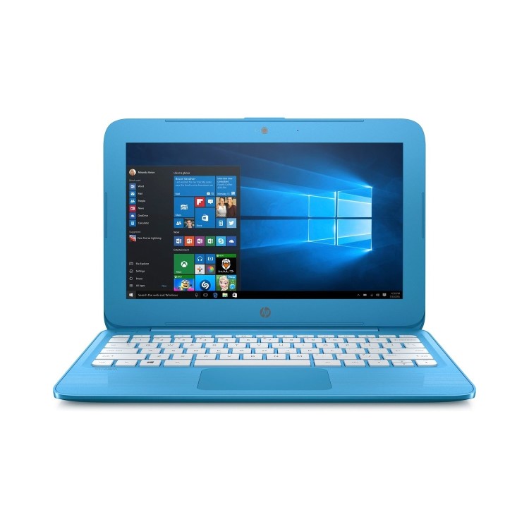 Hewlett Packard Refurbished HP Stream 11-ah055na Intel Celeron N3060 2GB 32GB 11.6 Inch Windows 10 Laptop

