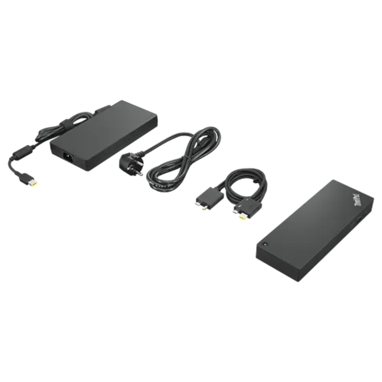 Box Opened Lenovo ThinkPad Thunderbolt 4 Workstation Dock