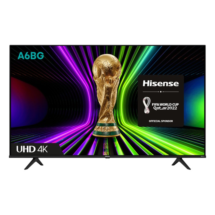 Refurbished Hisense A6BG 43" 4K Ultra HD with HDR10+ LED Freeview Play Smart TV
