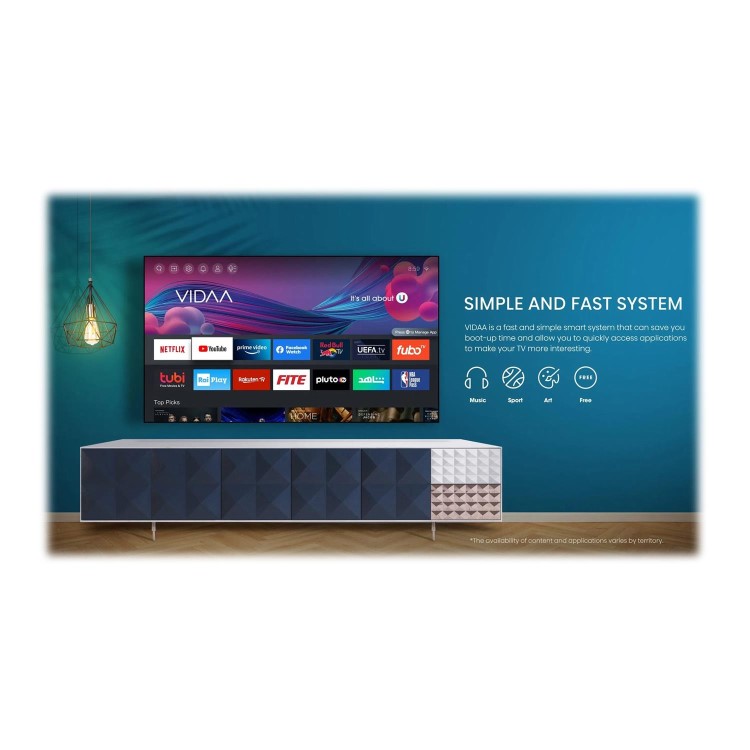 Refurbished Hisense 43" 4K Ultra HD with HDR10+ LED Freeview Play Smart TV