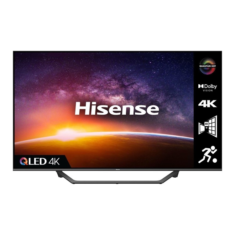 Refurbished Hisense 43" 4K Ultra HD with HDR10+ QLED Freeview Play Smart TV