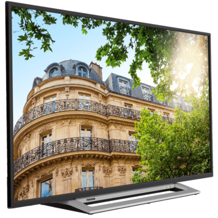 Refurbished Toshiba 43" 4K Ultra HD with HDR LED Freeview HD Smart TV without Stand