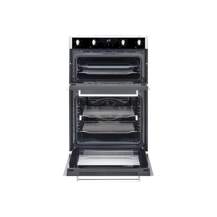 Refurbished Stoves BI902MFCT Electric Built In Double Oven Stainless Steel