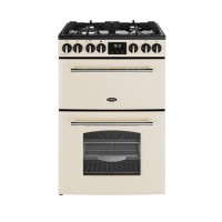 Refurbished 60cm Belling Farmhouse Dual Fuel Cooker - Cream