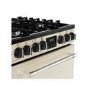 Refurbished 60cm Belling Farmhouse Dual Fuel Cooker - Cream