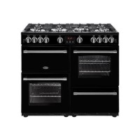 Refurbished Belling Farmhouse 100G 100cm Gas Range Cooker Black