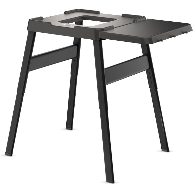 Refurbished Ninja Woodfire Universal Adjustable Stand & Side Table Black
