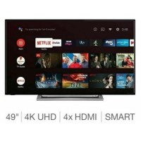 Refurbished Toshiba 49" 4K Ultra HD with HDR10 LED Freeview Play Smart TV without Stand