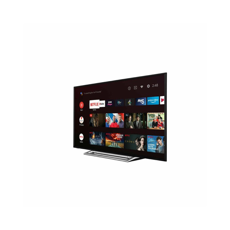 Refurbished Toshiba 49" 4K Ultra HD with HDR10 LED Freeview Play Smart TV without Stand