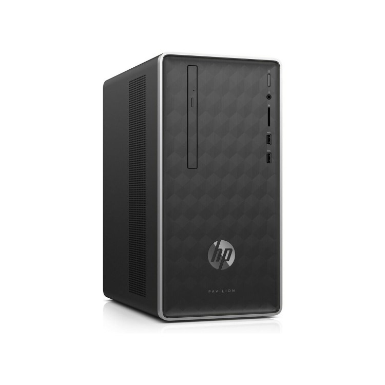 Refurbished HP Pavilion 590-p0091na Core i7-8700 16GB 2TB & 256GB RX 550 Windows 10 Gaming Desktop