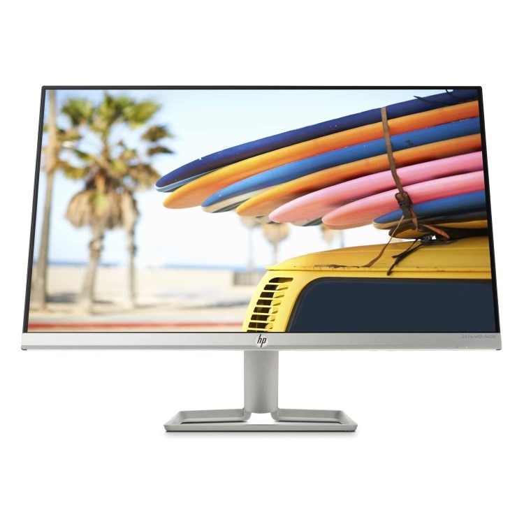 Refurbished HP 24fw with Audio Full HD 24 Inch IPS LCD Monitor