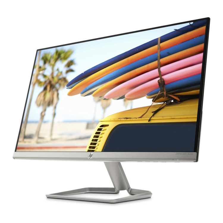 Refurbished HP 24fw with Audio Full HD 24 Inch IPS LCD Monitor