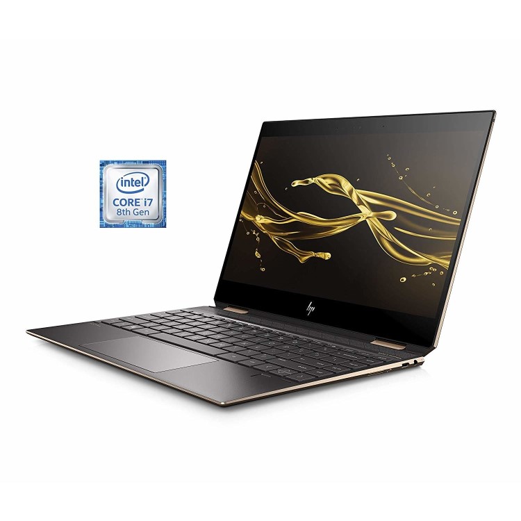 Refurbished HP Spectre x360 Core i7-8565U 8GB 512GB 13.3 Inch Windows 10 Convertible Laptop