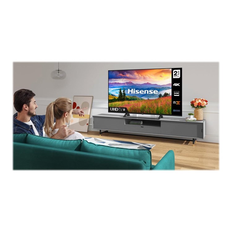 Refurbished Hisense 50" 4K Ultra HD with HDR10 LED Freeview Play Smart TV