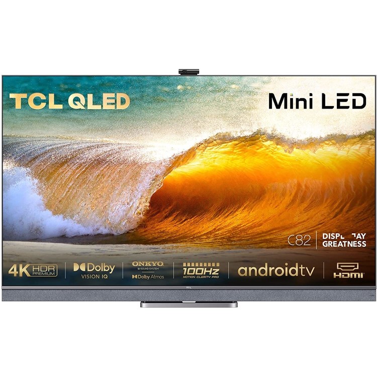 Refurbished TCL 55'' 4K Ultra HD with HDR10+ LED Freeview Play Smart TV