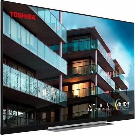 Refurbished Toshiba 55" 4K Ultra HD with HDR10 LED Freeview Play Smart TV