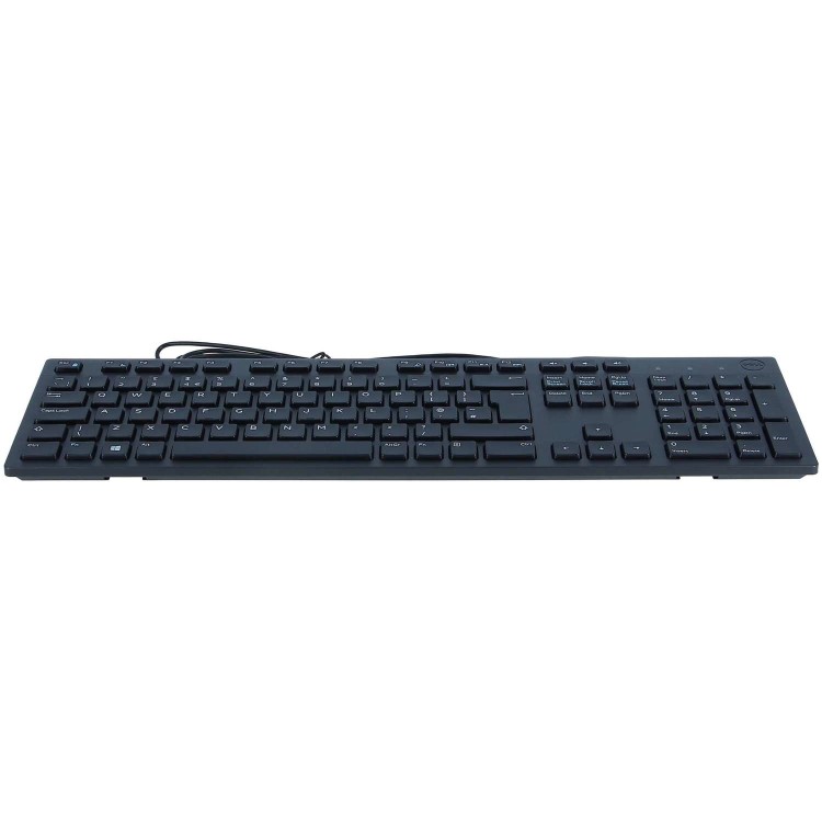 Box Opened Dell QuietKey Keyboard USB KB212-B QWERTY UK