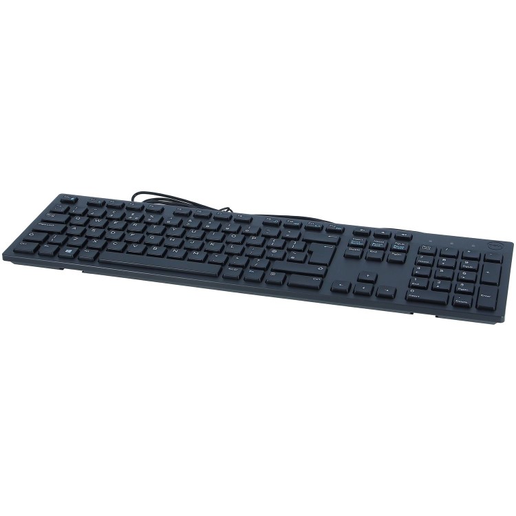 Box Opened Dell QuietKey Keyboard USB KB212-B QWERTY UK
