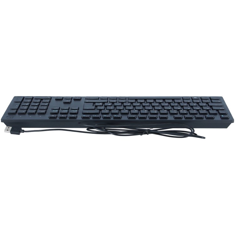 Box Opened Dell QuietKey Keyboard USB KB212-B QWERTY UK