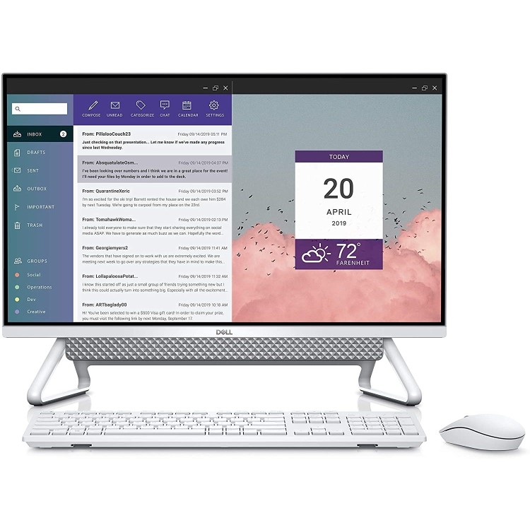 Refurbished Dell Inspiron 7790 Core i7-10510U 8GB 1TB & 512GB 27 Inch Windows 10 All in One
