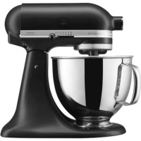Refurbished KitchenAid Artisan KSM125BBM 4.8 Litre Stand Mixer Matte Black