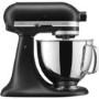 Refurbished KitchenAid Artisan KSM125BBM 4.8 Litre Stand Mixer Matte Black