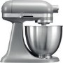 Refurbished KitchenAid Mini 5KSM3311XEFG 3.3 Litre Tilt Head Stand Mixer Grey