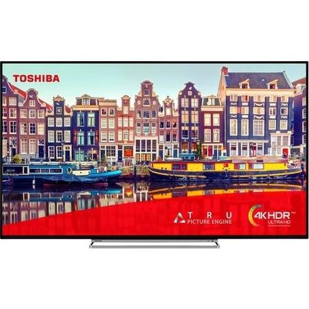 Refurbished Toshiba 65" 4K Ultra HD with HDR10 LED Freeview Play Smart TV without Stand