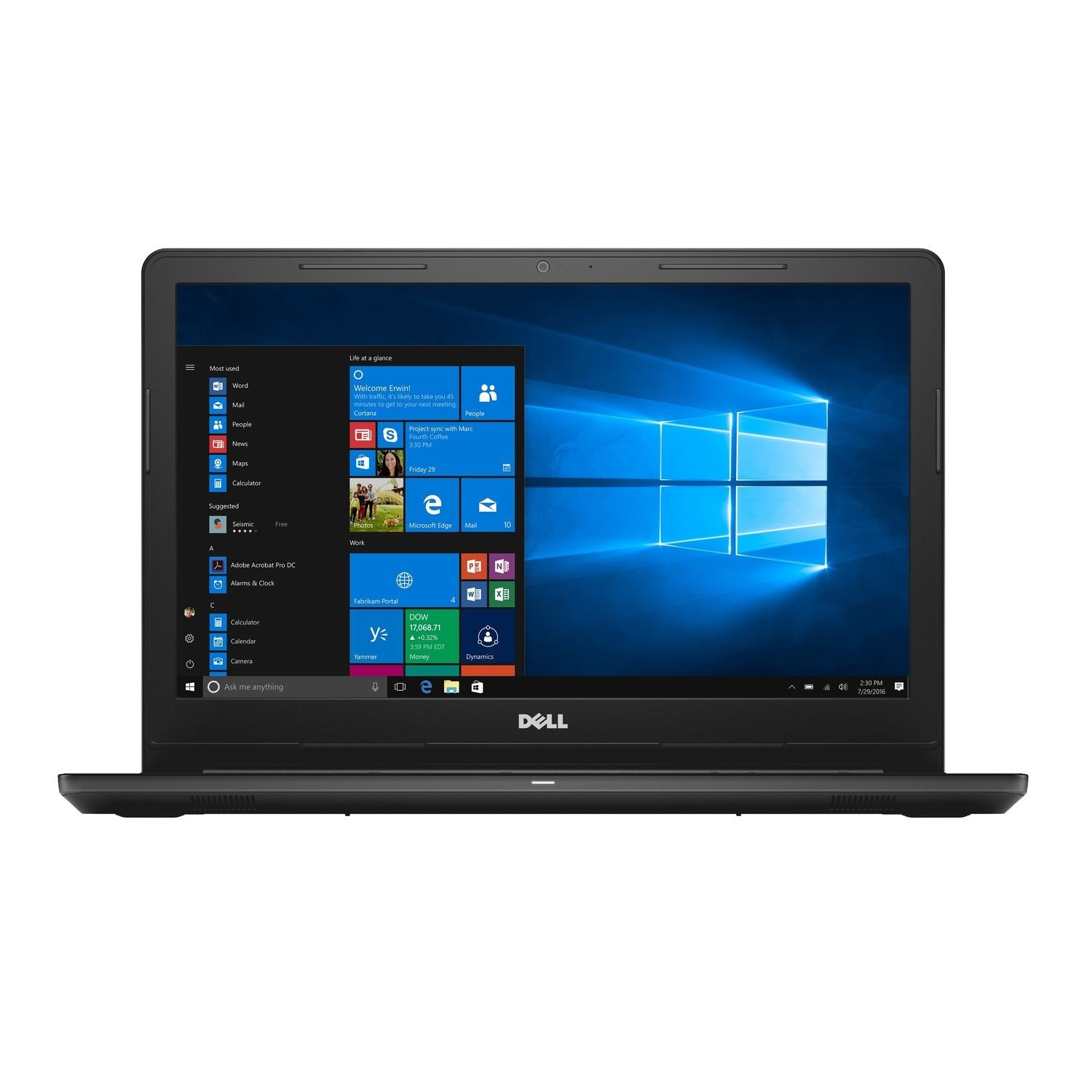 Windowsノート本体 Dell inspiron 15  i3 6006U 4GB 1TB Dell Inspiron 15 3000 スタンダード Core i3 6006U・4GBメモリ