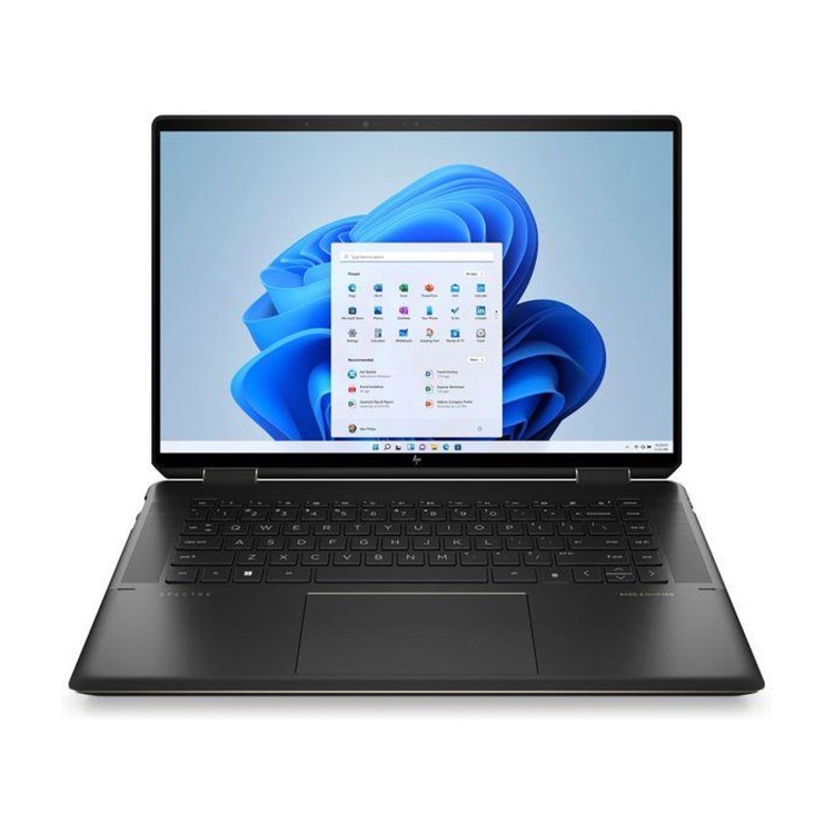 Refurbished HP Spectre x360 16-f1501na Core i7-1260P 16GB 1TB SSD Intel Arc A370M 16 Inch 4K OLED Windows 11 Convertible Laptop - Black