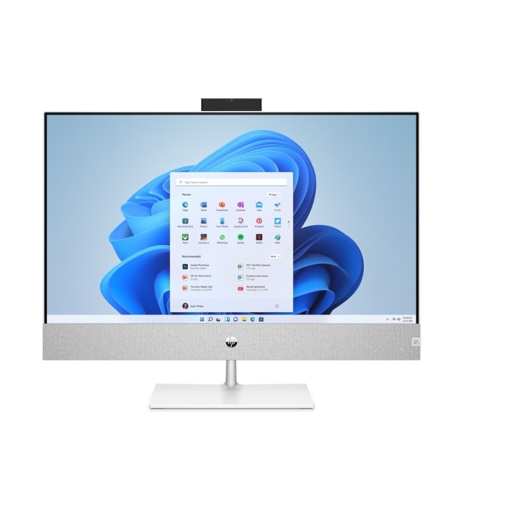 Refurbished HP Pavilion 27-ca1001na Core i5-12400T 8GB 1TB SSD 27 Inch QHD Windows 11 All-in-one PC