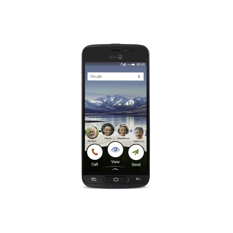 Doro 8040 Black 5" 16GB 4G Unlocked & SIM Free