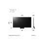 Refurbished LG UR91 75" 4K Ultra HD with HDR10 LED Freeview Smart TV