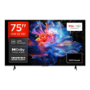 Refurbished TCL 75V6C-UK 75" 4K Direct LED HDR TV Google TV