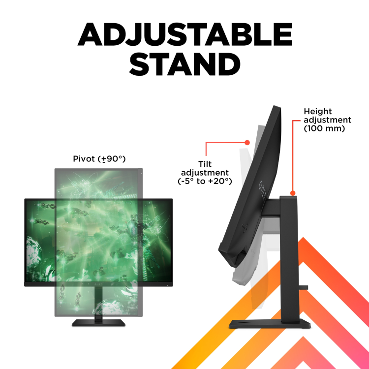 Refurbished HP OMEN 27 IPS QHD 165Hz 1MS Gaming Monitor