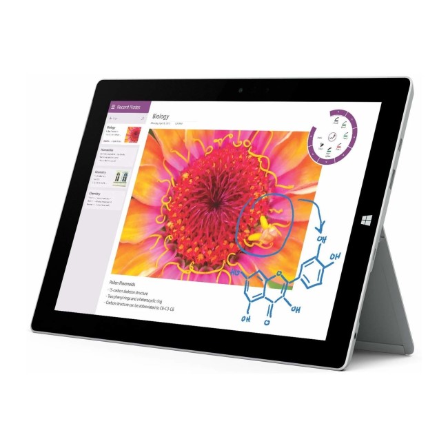 Refurbished Refurbished Microsoft Surface 3 Intel Atom X7-Z8700 4GB 128GB 10.3 Inch Windows 10 Tablet
