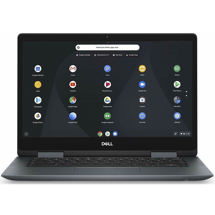 Refurbished Dell 14 7000 Core i3-8130U 4GB 128GB 14 Inch Convertible Chromebook - Grey Aluminium