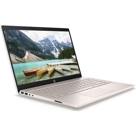 Refurbished HP Pavilion 14-ce2501sa Core i3-8145U 8GB 256GB 14 Inch Windows 10 Laptop - White and Rose Gold 