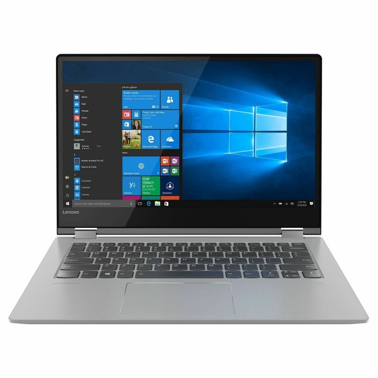 Refurbished Lenovo Yoga 530-14IKB Core i3-8130U 4GB 256GB 14 Inch Windows 10 2 in 1 Touchscreen Laptop in Grey